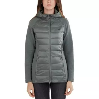 Куртка софтшелл Afton Hybrid Jacket женская - оливковый Fundango, цвет gruen