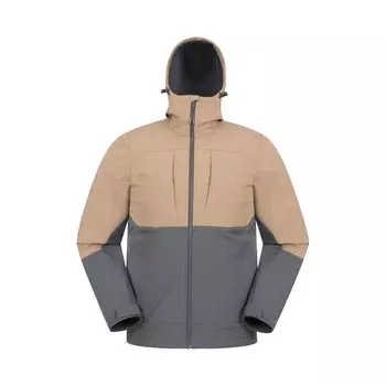 Куртка софтшелл "элементс" ветрозащитная Mountain Warehouse, бежевый