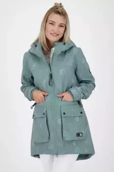 Куртка софтшелл Alife & Kickin "AudreyAK S Coat женская куртка софтшелл, переходная куртка", цвет Pacific