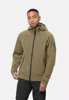 Куртка Softshell BIKE COMMUTE MONO Jack Wolfskin, цвет grey olive