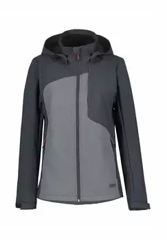 Куртка софтшелл BURNET Icepeak, антрацит