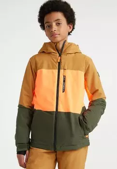 Куртка Softshell CARBONITE O'Neill, цвет rich caramel colour block