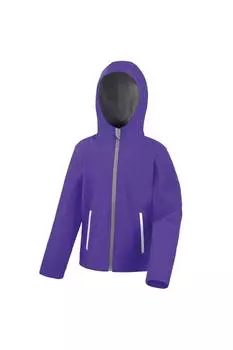 Куртка Softshell Core с капюшоном Result, фиолетовый