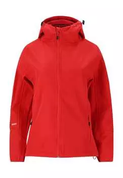 Куртка софтшелл covine водонепроницаемого качества Whistler, красный