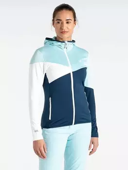 Куртка софтшелл Dare 2b Funktionsjacke Convey III Core Stretch, цвет Hellblau/Dunkelblau/Wei