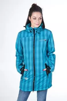 Куртка софтшелл DEPROC Active Softshellmantel KEELE PEAK II, зеленый