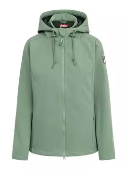 Куртка софтшелл Derbe Adeby, цвет hedge green/deep forest