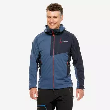 Куртка Softshell для альпинизма Decathlon — Alpinism Light Simond, темно-синий