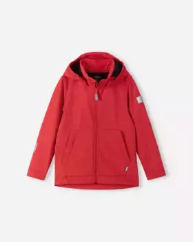 Куртка софтшелл для юниоров Koivula Reima, цвет Tomato Red