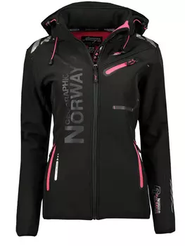 Куртка софтшелл Geographical Norway Reine, черный