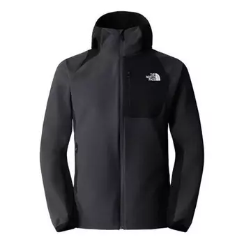 Куртка softshell hoody jacket 'black' The North Face, черный