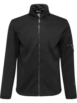 Куртка софтшелл Hummel Softshell Jacke Hmlnorth Softshell Jacket Kids, черный