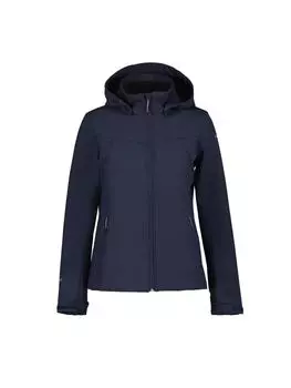 Куртка софтшелл Icepeak Brenham Softshelljacke mit Kapuze, темно-синий