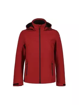 Куртка софтшелл Icepeak Brimfield mit Kapuze, красный