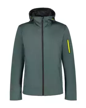 Куртка софтшелл Icepeak "H SOFTSHELL JACKE BRINSMADE" (1 шт.), с капюшоном, оливковый