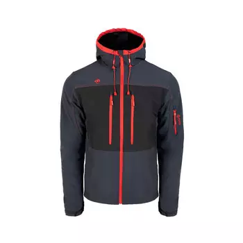 Куртка софтшелл Izas, углеродно-серый