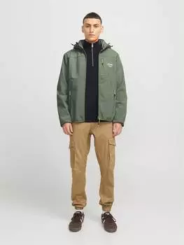 Куртка софтшелл Jack & Jones, зеленый