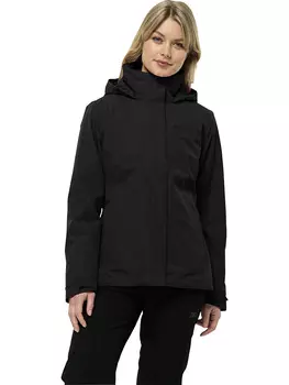 Куртка софтшелл Jack Wolfskin 3in1 Geisshorn, черный