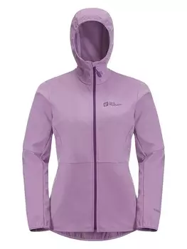 Куртка софтшелл Jack Wolfskin Feldberg, фиолетовый