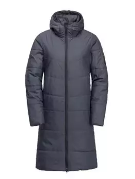 Куртка софтшелл Jack Wolfskin Funktionsjacke/Mantel DEUTZER COAT W, серый