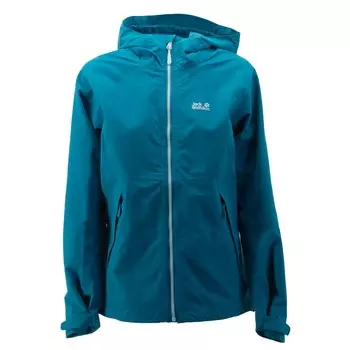 Куртка софтшелл Jack Wolfskin Jacke 2L Commercial Mount Isa Texapore, синий