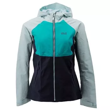Куртка софтшелл Jack Wolfskin Jacke Mount Isa Texapore, зеленый