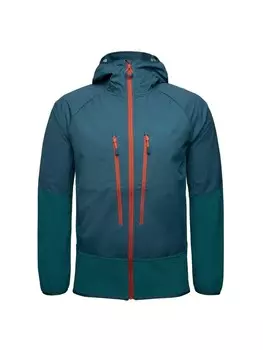 Куртка софтшелл Jack Wolfskin Softshelljacke Alpspitze Hoody Jk, синий