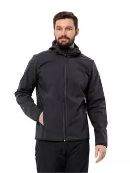 Куртка софтшелл Jack Wolfskin Softshelljacke Bornberg, черный