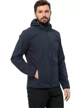 Куртка софтшелл Jack Wolfskin, темно-синий