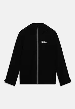 Куртка Softshell JWP SHELL K Jack Wolfskin, цвет black