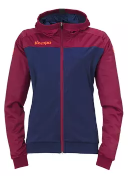 Куртка софтшелл Kempa Trainingsjacke PRIME MULTI WOMEN, цвет deep blau/deep rot