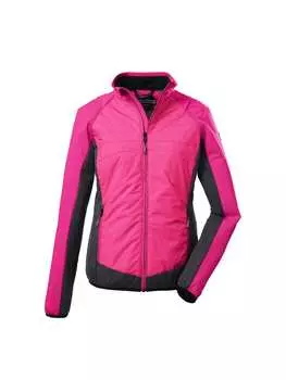 Куртка софтшелл Killtec Hybridjacke mit abzippbaren rmeln, цвет Neon Pink