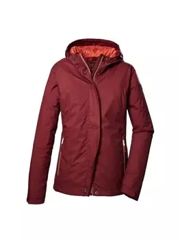 Куртка софтшелл Killtec Outdoojacke mit Kapuze, цвет Weinrot