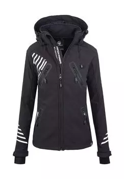 Куртка софтшелл, куртка стандартного кроя Rock Creek, черный