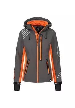 Куртка софтшелл, куртка стандартного кроя Rock Creek, антрацит