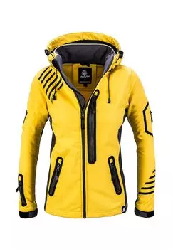 Куртка софтшелл, куртка стандартного кроя Rock Creek, цвет Hellgelb