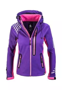Куртка софтшелл, куртка стандартного кроя Rock Creek, цвет Violett