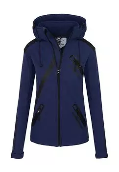 Куртка софтшелл, куртка стандартного кроя Rock Creek, темно-синий