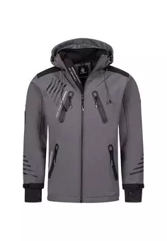 Куртка софтшелл, куртка стандартного кроя Rock Creek, антрацит