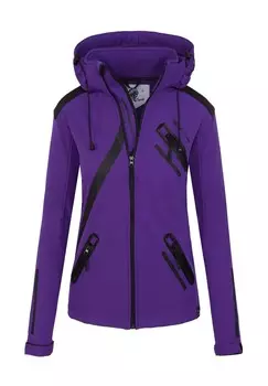 Куртка софтшелл, куртка стандартного кроя Rock Creek, фиолетовый