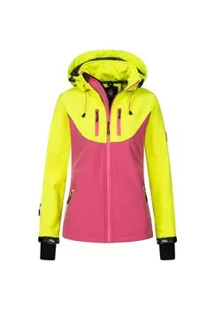 Куртка софтшелл, куртка стандартного кроя Rock Creek, неоново-розовый