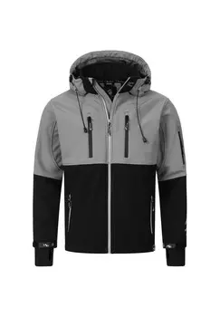 Куртка софтшелл, куртка стандартного кроя Rock Creek, серый