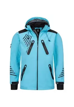 Куртка софтшелл, куртка стандартного кроя Rock Creek, синий