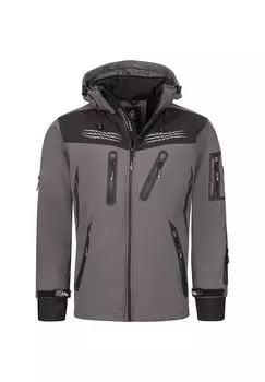 Куртка софтшелл, куртка стандартного кроя Rock Creek, серый
