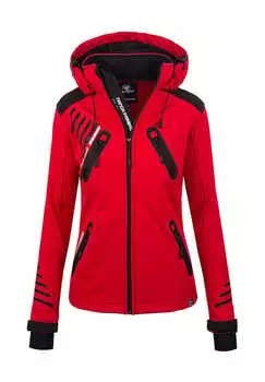 Куртка софтшелл куртка стандартный крой Rock Creek, красный