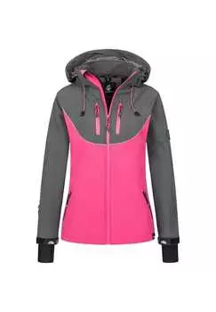 Куртка софтшелл куртка стандартный крой Rock Creek, розовый