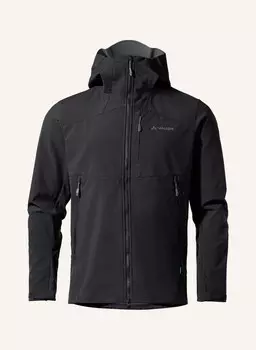 Куртка софтшелл m roccia sft j ii VAUDE, черный/коричневый