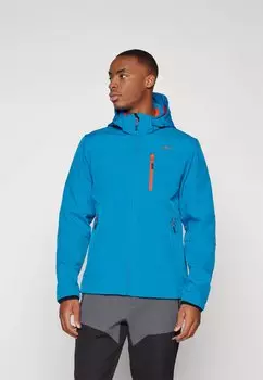 Куртка софтшелл MAN JACKET ZIP HOOD CMP, синий