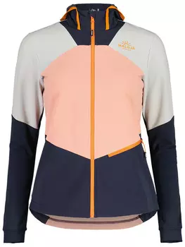 Куртка софтшелл MarlingM Maloja, цвет dunkelblau/orange/grau