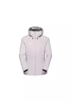 Куртка Softshell "максимальный комфорт поэтому капюшон" капюшон тянется в 4 стороны Mammut, цвет 6433_alpine calami